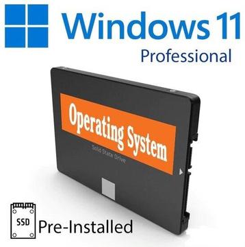 A-merk 1000GB (1TB) SSD + installatie Windows 11 Pro beschikbaar voor biedingen