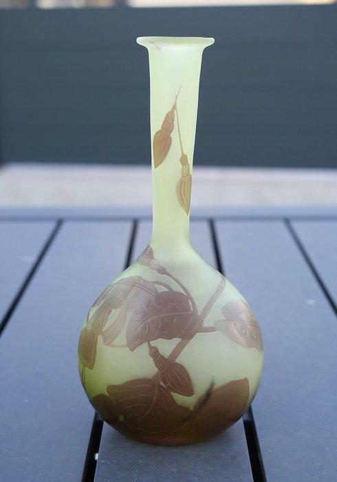 Emile Gallé - Vaas - Glas, Antiek en Kunst, Antiek | Glas en Kristal
