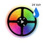 5 meter RGB led strip waterproof - IP65 - 60Leds/m - 24V, Hobby en Vrije tijd, Elektronica-componenten, Ophalen of Verzenden, Nieuw