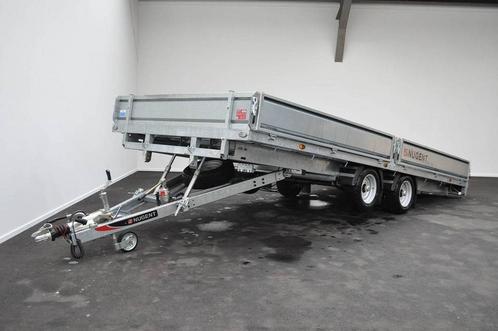 Nugent TB5523H-DS Tiltbed Machinetransporter, Auto diversen, Aanhangers en Bagagewagens, Nieuw, Ophalen of Verzenden