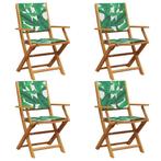 Inklapstoelen Tuin - Massief Hout - 40% Korting! OP=OP, Tuin en Terras, Ophalen of Verzenden, Nieuw, Hout, Inklapbaar