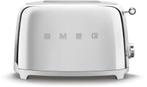 Smeg TSF01SSEU broodrooster chroom, Witgoed en Apparatuur, Broodroosters, Verzenden, Nieuw