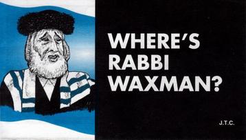 Where is Rabbi Waxman? beschikbaar voor biedingen