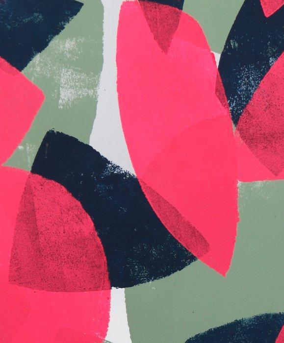 Ronald Hunter - Fractured neon, Antiek en Kunst, Kunst | Schilderijen | Modern