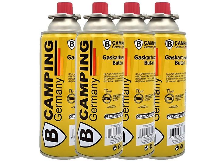 4x Butaangaspatroon navulling - 227 gram - voor camping, Hobby en Vrije tijd, Overige Hobby en Vrije tijd, Nieuw, Verzenden