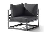 Sieger Sydney Lounge hoekgedeelte ijzergrijs/grijs, Tuin en Terras, Tuinsets en Loungesets, Ophalen of Verzenden, Nieuw, Overige materialen