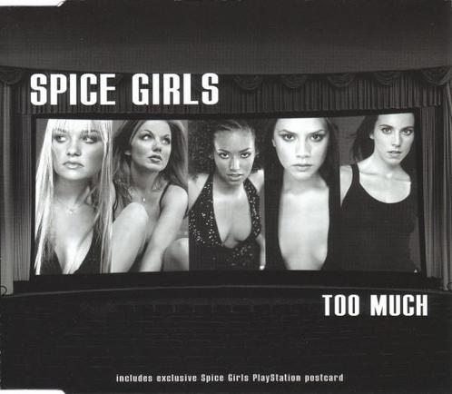 cd single - Spice Girls - Too Much, Cd's en Dvd's, Cd Singles, Zo goed als nieuw, Verzenden