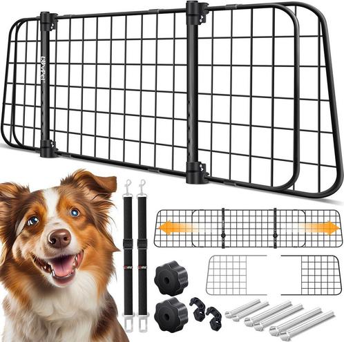 LovPet® Hondenrek Auto - Universeel - Bagagerek 30x91-153cm, Auto diversen, Dakkoffers, Nieuw, Verzenden