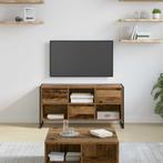 vidaXL TV-kast met lade Oud Hout 100 x 36 x 49,5 cm Bewerkt, Minder dan 50 cm, Verzenden, Nieuw, Minder dan 100 cm