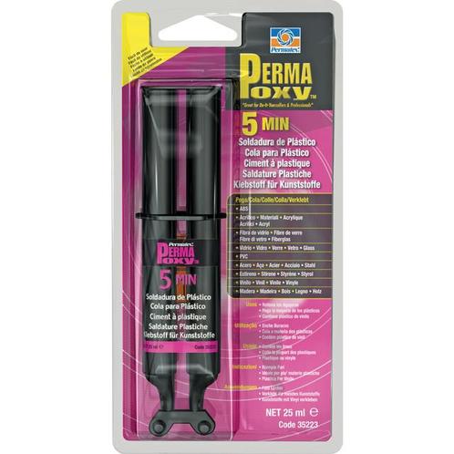 Permatex Permatex 5 minute plastic welder epoxy 25 ml, wit, Doe-het-zelf en Verbouw, Overige Doe-het-zelf en Verbouw, Nieuw, Verzenden