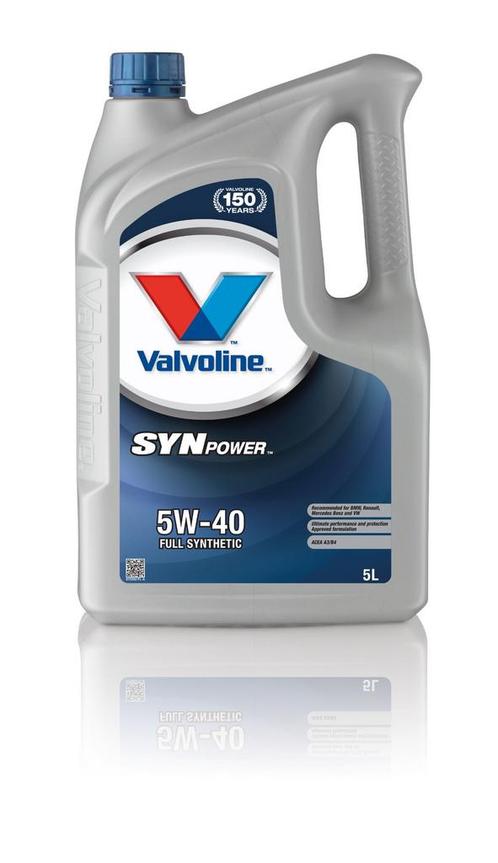 Valvoline synpower sae 5w 40 5 liter, can, Auto diversen, Onderhoudsmiddelen, Verzenden