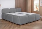 ACTIE! Bedframe Valencia 140 200 Grijs, Verzenden, Nieuw, 140 cm, Twijfelaar