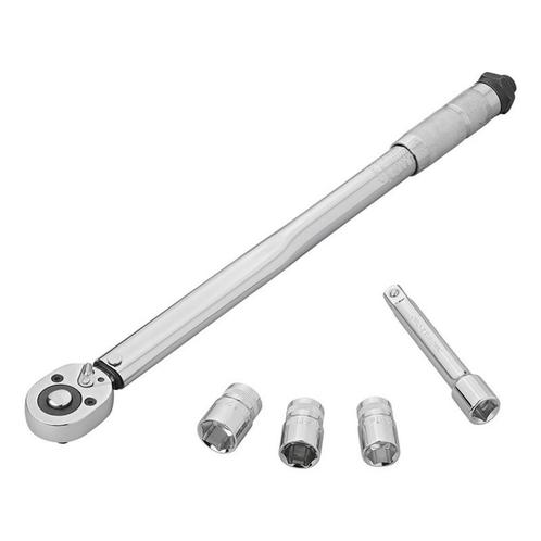 ProPlus Momentsleutel 1/2 - 40-210 Nm - Inclusief Doppen..., Doe-het-zelf en Verbouw, Gereedschap | Handgereedschap, Nieuw, Ophalen of Verzenden