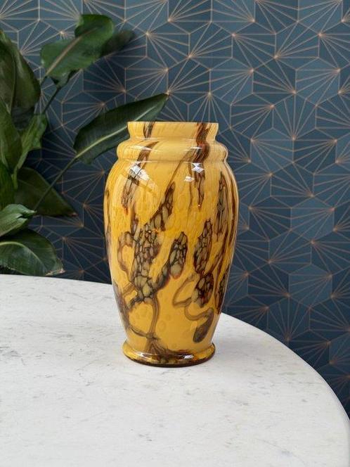 Scailmont - Vaas - 30 cm - Glas - ART-DECO, Antiek en Kunst, Kunst | Designobjecten