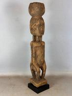 Very old African DOUBLE Dogon sculpture - Mali., Antiek en Kunst