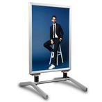 Stoepbord | SPIDER | Grijs | Kliklijst (A1) | Windbestendig, Verzenden, Nieuw in verpakking