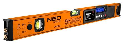 Digitale waterpas - 60cm - LCD display - Met kruislaser, Doe-het-zelf en Verbouw, Meetapparatuur, Multimeter, Nieuw, Ophalen of Verzenden