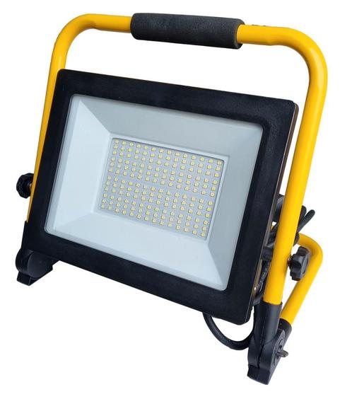 Werklicht op standaard | LED 100W=900W bouwlamp - 9000 Lumen, Huis en Inrichting, Lampen | Overige, Nieuw, Verzenden