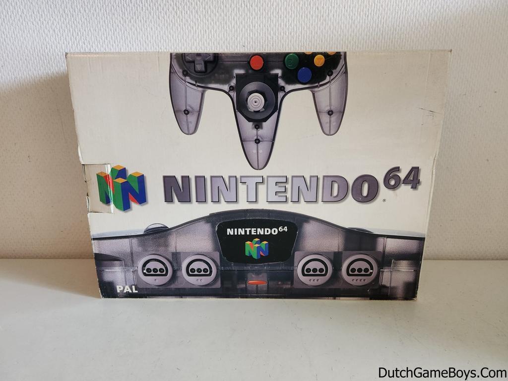 nintendo 64 console boxed