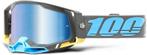 100% 2022 Racecraft 2 Trinidad Crossbril (Lens: Spiegel Blau, Nieuw