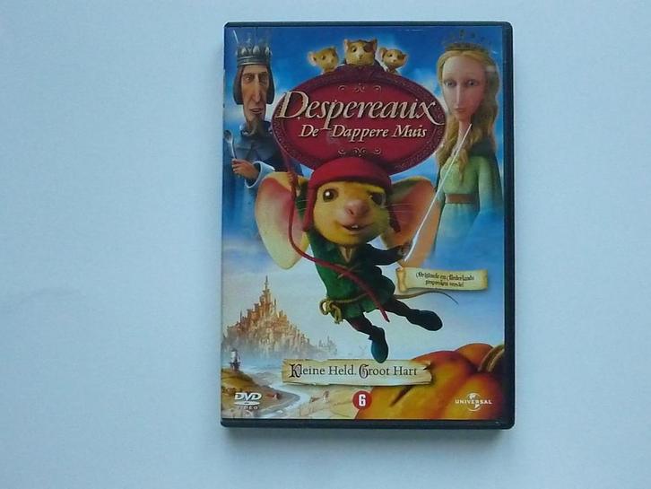 Despereaux - De dappere muis (DVD), Cd's en Dvd's, Dvd's | Kinderen en Jeugd, Zo goed als nieuw, Verzenden