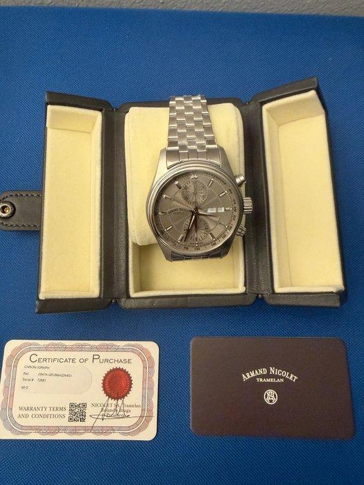 Armand Nicolet - MH-2 Chronograph - Chrono A647A New - Heren, Sieraden, Tassen en Uiterlijk, Horloges | Heren