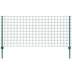 vidaXL Euro hek 20x1 m staal groen, Verzenden, Nieuw, IJzer, 1 tot 2 meter
