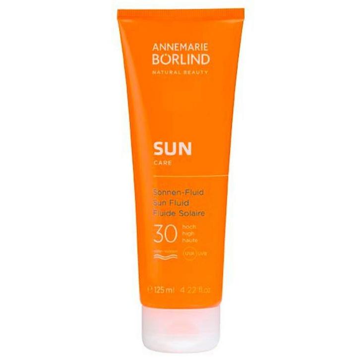 Annemarie Börlind  Sun Fluid SPF30  125 ml, Sieraden, Tassen en Uiterlijk, Uiterlijk | Haarverzorging, Nieuw, Verzenden