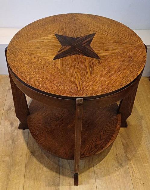 Bijzettafel - Coromandel, Eik - Gerestaureerd, Antiek en Kunst, Kunst | Designobjecten