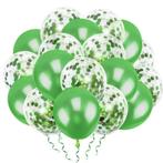 VSE luxe confetti ballonnen 20 stuks groen, Nieuw, Ophalen of Verzenden