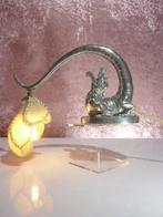 Art deco pianolampje - Lamp - Tin, Antiek en Kunst