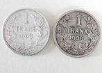 België. Leopold II. 1 Franc 1909 FR et FL SANS POINT 1909