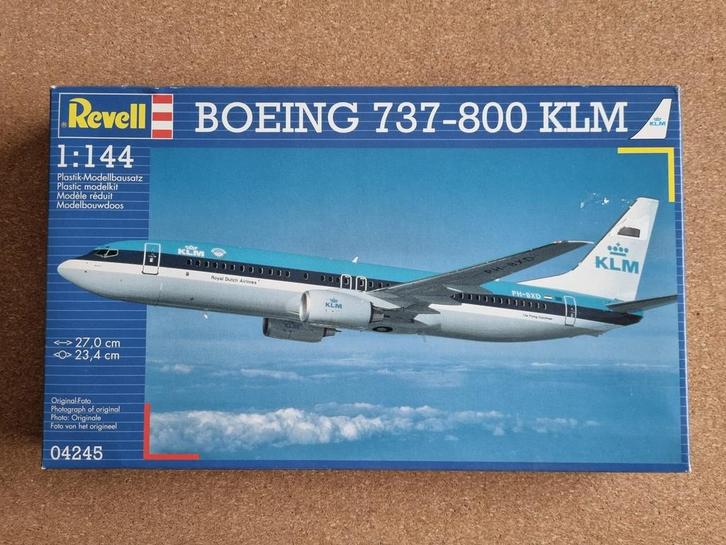 Revell 04245 Boeing 737-800 KLM 1:144, Hobby en Vrije tijd, Modelbouw | Vliegtuigen en Helikopters, Revell, Verzenden