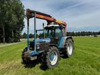 Veiling: Tractor Ford 6640 POwerstar SLE Diesel met Palfinge, Ophalen, 80 tot 120 Pk, Gebruikt, 2500 tot 5000