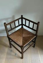 Stoel - Eik - Bobbin turned hoekstoel, Antiek en Kunst