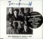 cd single - Tin Machine - You Belong in Rock N Roll, Zo goed als nieuw, Verzenden