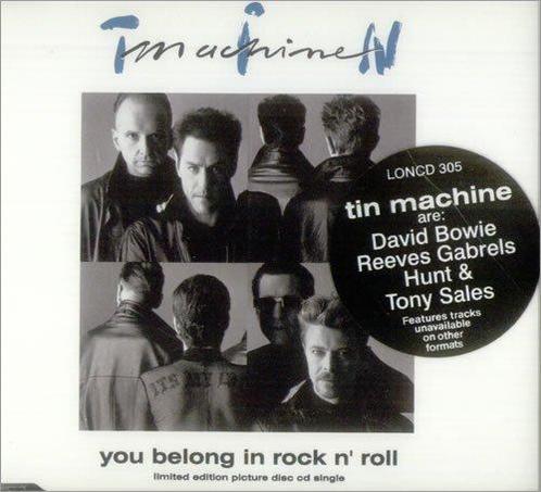 cd single - Tin Machine - You Belong in Rock N Roll, Cd's en Dvd's, Cd Singles, Zo goed als nieuw, Verzenden