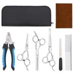 vidaXL 6-delige Hondentrimset roestvrij staal, Dieren en Toebehoren, Verzenden, Nieuw