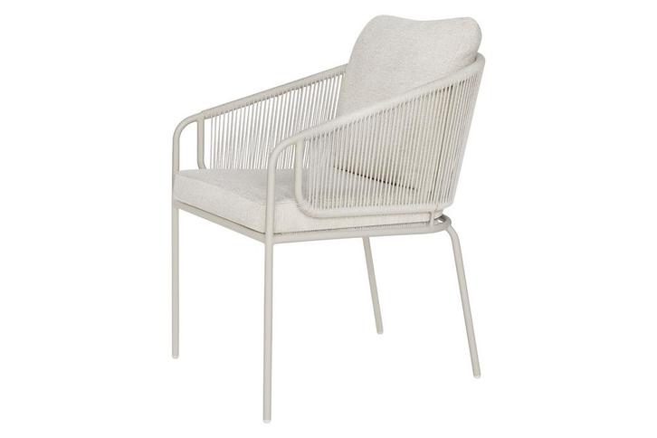 SUNS Revello Dining Tuinstoel -Camel Sand -Natural Gravel, Tuin en Terras, Tuinstoelen, Nieuw, Overige materialen, Verzenden