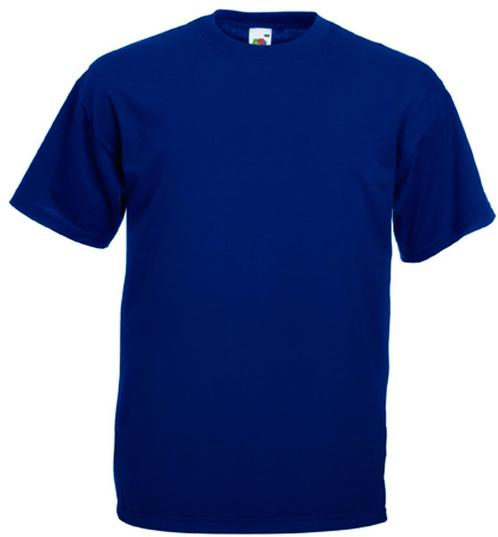 Fruit of the Loom Value Weight Marine Blauw, Kleding | Heren, T-shirts, Overige kleuren, Nieuw, Overige maten
