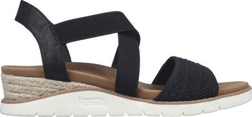 Skechers Arch Fit Beach Kiss-Boho Beyo Dames Sandalen - zwar, Kleding | Dames, Schoenen, Nieuw, Verzenden