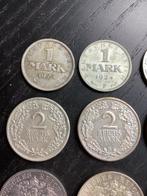 Duitsland. Lot of 11 coins: 1, 2, 3 Mark 1901/1933 (Zonder, Postzegels en Munten, Munten | Europa | Niet-Euromunten