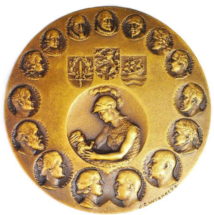 Nederland. Historical Medal 1938 (Restrike by KNM) Birth of, Postzegels en Munten, Munten en Bankbiljetten | Toebehoren