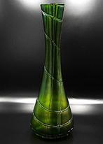 Pallme König Art Nouveau Iridescente Glass Vase 37 cm,