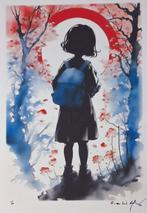 Emma Wildfang - Grave of the fireflies - Watercolor and, Nieuw