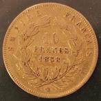 Frankrijk. Napoléon III. 10 Francs 1858-BB, Strasbourg