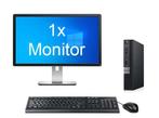Dell OptiPlex 7060 Micro i5 8e Gen incl. 1 Monitor + Windows, 256 GB, 8500T (6-Cores), 8 GB, Nieuw