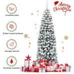 2dekans | Coast Potlood Kerstboom Met Sneeuw - Met Metalen, Huis en Inrichting, Tafels | Salontafels, Ophalen of Verzenden, Zo goed als nieuw