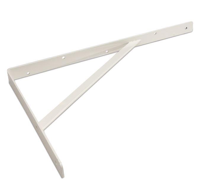 Plankdrager BEAM met schoor 255x395 mm staal wit gelakt, Doe-het-zelf en Verbouw, Hang- en Sluitwerk, Verzenden