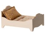 Maileg - Houten bed off-white voor bij muizen poppenhuis, Nieuw